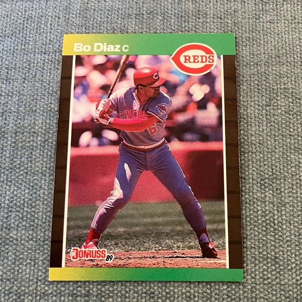 1989 Donruss Cincinnati Reds Baseball Card Trading Card
